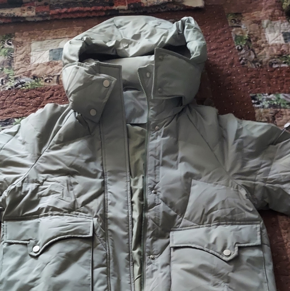Long Down Puffy Jacket